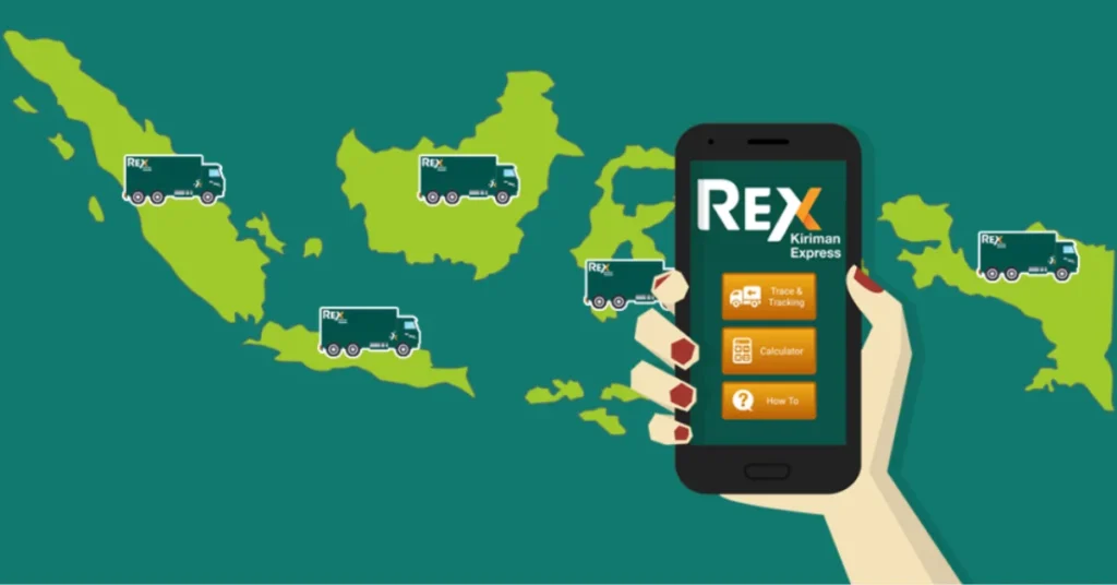 alamat REX Kiriman Express terdekat
